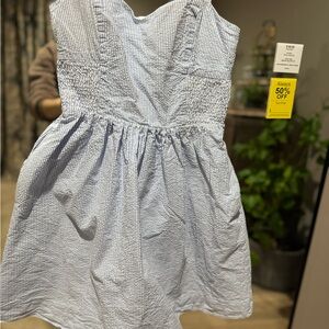 Lilly Pulitzer Blue and White Kids Casual Dress